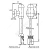 Кран для писсуара нажимной с регулировкой Ideal Standard B6928AA ..