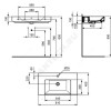 Умывальник мебельный STRADA 80 Ideal Standard K078801