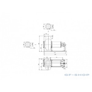 Насос канализационный Grundfos SE1.110.200.220.4.52M.H.EX.51D