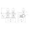 Станция насосная CMBE TWIN 3-62 Fuse Box Grundfos 99220844