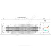 Конвектор внутрипольный ВК без решетки Vitron ВК.90.200.1400.2ТГ