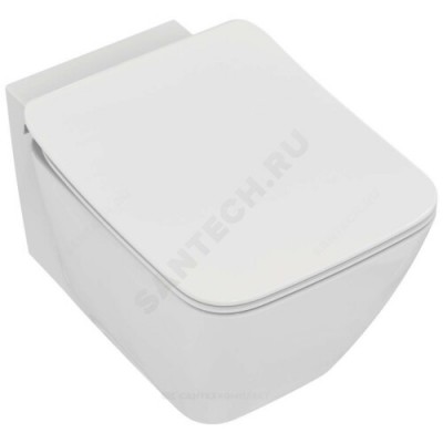 Унитаз подвесной STRADA II AquaBlade дюропласт Soft close Ideal Standard T359601