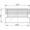 Манжета для унитаза прямая 110 мм Alca Plast A99