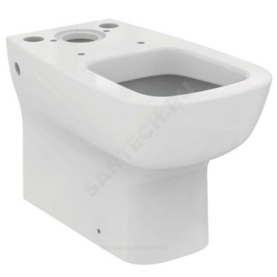 Унитаз без бачка Esedra горизонт/выпуск без сиденья Ideal Standard T282001.
