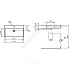 Умывальник подвесной STRADA 71 Ideal Standard K078201