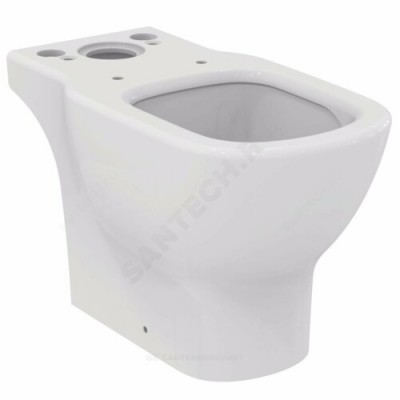 Унитаз без бачка TESI горизонт/выпуск без сиденья Ideal Standard T008701