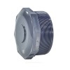 Заглушка ПВХ серая Дн 50х1 1/2" НР напорный EFFAST RERTAE050F