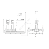 Установка повышения давления Hydro MPC-S 2 CR5-10 Grundfos 95044695