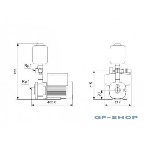 Насосная установка Grundfos CMBE 3-93