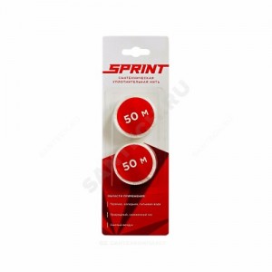 Нить уплотнительная набор катушек 2х50м (в блистере) среда: вода, газ SPRINT 04064