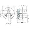 Смеситель для душа CERAPLAN III одноручный Ideal Standard A6383AA