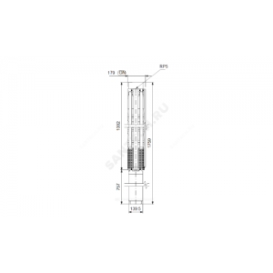 Насос скважинный SP95- 4 Rp5 6"3X380-415/50 18.5kW Grundfos 19001904