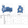 Насос центробежный HF 5 A Pedrollo 47HF5T0AA