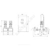 Установка пожаротушения Hydro MX-A 1/1 CR32-1-1 Grundfos 99788847