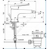 Смеситель для биде серия ENTELLA одноручный Ideal Standard BC234AA