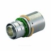 Муфта переходная МП латунь пресс Дн 50х32 MLC Uponor 1046933 (1015242)