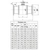 Кран шаровой сталь JIP Premium FF Ду 200 Ру25 фл ISO-фл Danfoss 065N0357G
