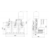 Установка повышения давления Hydro Multi-E 3 CME5-8 Grundfos 99133606