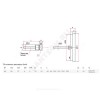 Термометр биметаллический осевой Дк80 L=100мм G1/2" 120С БТ-41.211 Росма 00000002462