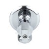 Кран шаровой латунный бытовой хром 1044 G1/2"х3/4" Ру10 НР редуцированный бабочка Aquasfera 1044-01