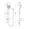 Комплект душевой ESLA (3 в 1) Ideal Standard BC264AA ..