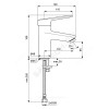 Смеситель для умывальника CERAPLUS 2.0 одноручный Ideal Standard BC092AA