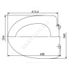Сиденье для унитаза Уклад СУ 83.07.80