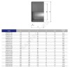 Кольцо ПВХ серое под клеевое соед переходное Дн 90х50 Ру16 напорное EFFAST RDRRCD090F
