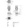 Насос многоступенчатый вертикальный HELIX FIRST V 3603/2-5/16/E/S/400-50 PN16 3х400В/50 Гц Wilo 4183388
