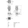 Насос многоступенчатый вертикальный HELIX FIRST V 3603/2-5/16/E/S/400-50 PN16 3х400В/50 Гц Wilo 4183388
