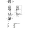 Насос многоступенчатый вертикальный HELIX FIRST V 3603/2-5/16/E/S/400-50 PN16 3х400В/50 Гц Wilo 4183388