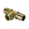 Тройник для PE-X латунь Дн 25х3/4"х25 НР GX153 Giacomini GX153Y045