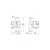 Насос циркуляционный с мокрым ротором UPS25-60 PN10 3х400В/50 Гц Grundfos 59546800
