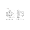 Насос циркуляционный с мокрым ротором UPS25-60 PN10 3х400В/50 Гц Grundfos 59546800