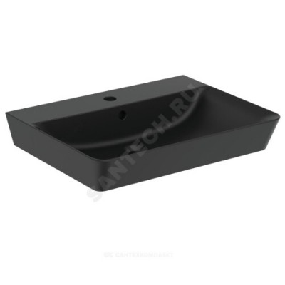Умывальник подвесной CONNECT AIR 60 черный Ideal Standard E0298V3