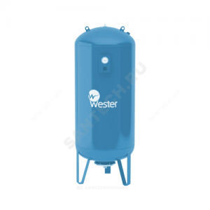 Гидроаккумулятор WAV 1000 л 10 бар вертикальный Wester 1-14-0310