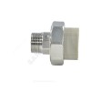Муфта PP-R комбинированная разъемная серая НР Дн 50х1 1/2" VALFEX 10156040Г
