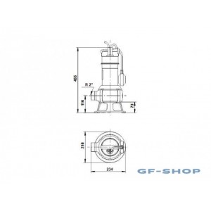 Насос дренажный Grundfos UNILIFT AP 35B.50.08.A1.V