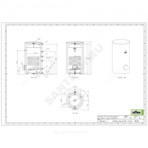 Бойлер косвенного нагрева 300 л AB 300/1_B Reflex 7846700