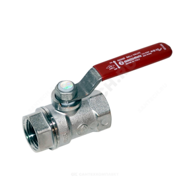 Кран шаровой латунь хром R250D Ду 100 Ру28 ВР рычаг Giacomini R250X011