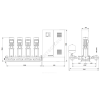 Установка повышения давления Hydro MPC-S 4 CR3-7 Grundfos 95044675