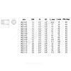 Удлинитель латунь хром Ду 15 (1/2") L=70мм ВР/НР 9031 Aquasfera 9031-07