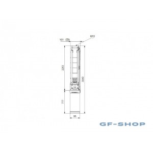 Насос cкважинный Grundfos SP 14-27