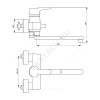 Смеситель для ванны с душем CONNECT BLUE одноручный Ideal Standard B9923AA