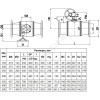 Кран шаровой сталь JIP/G-FF Ду 150 Ру25 фл с редуктором Danfoss 065N0351G