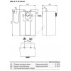 Водонагреватель электрический накопительный 10 л 2 кВт ESH 10 O-N Trend + tap Stiebel Eltron 201395 над раковиной