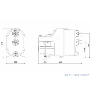 Насосная установка самовсасывающая Grundfos SCALA1 3-35