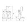 Установка повышения давления Hydro Multi-S 3 CR5-8 1x230 Grundfos 95922939