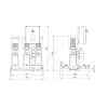 Установка повышения давления Hydro Multi-S 3 CR5-8 1x230 Grundfos 95922939