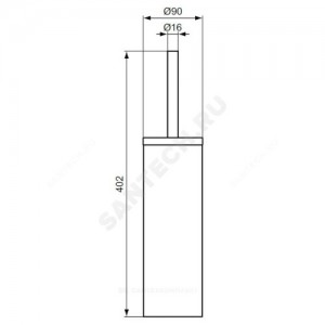 Ершик для унитаза с держателем IOM Ideal Standard A9108MY .